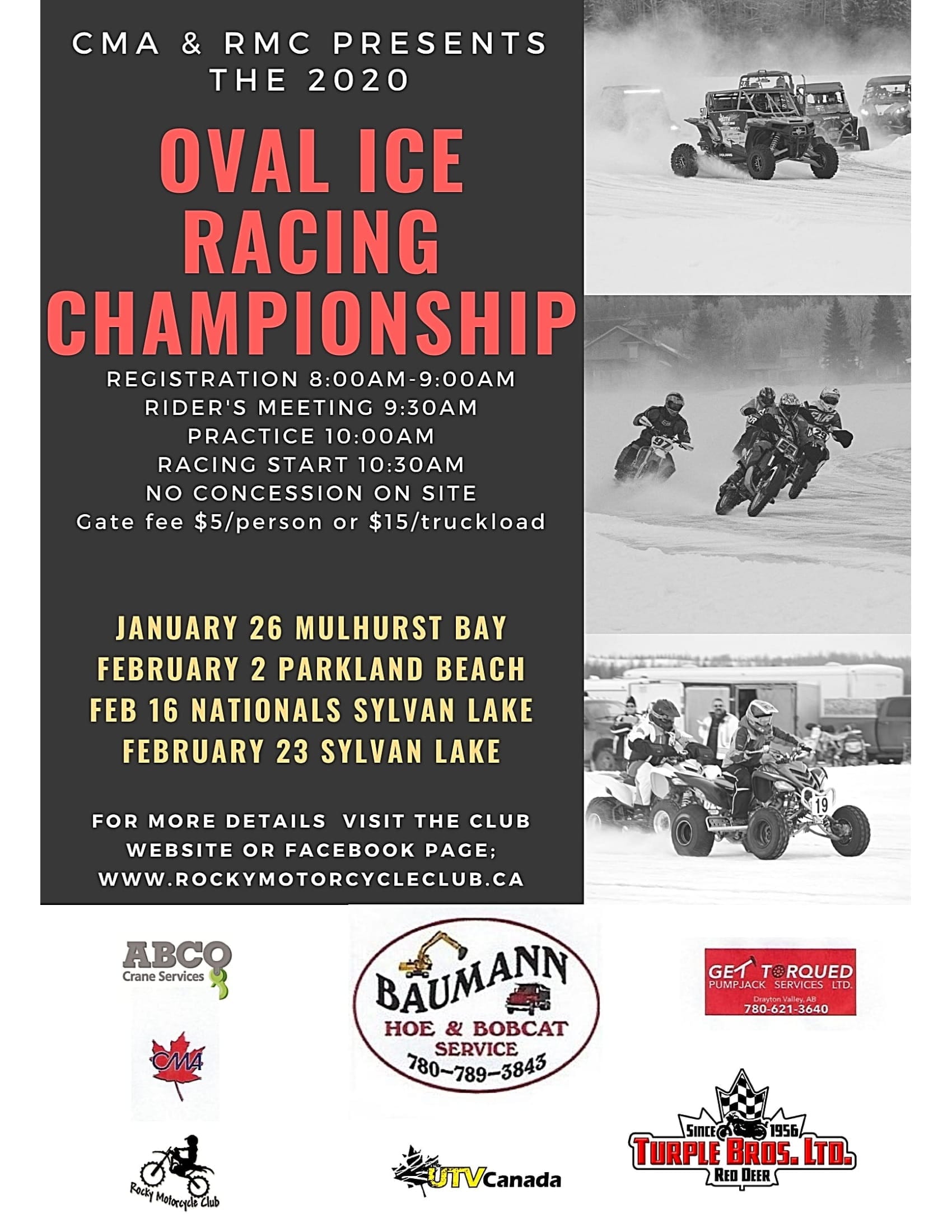 CMA & RMC Oval Ice Racing Championships